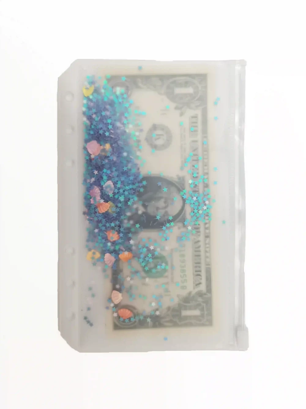 A6 Binder Envelopes with Glitter Sequins