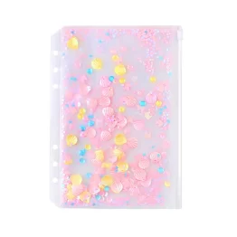 A6 Binder Envelopes with Glitter Sequins
