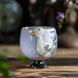 Cute Duck Footed Ceramic Coffee Mug