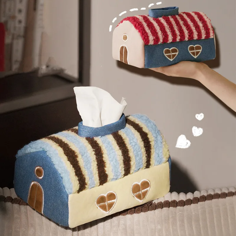 Handmade Cottage Tissue Box (2) Handmade Cottage Tissue Box