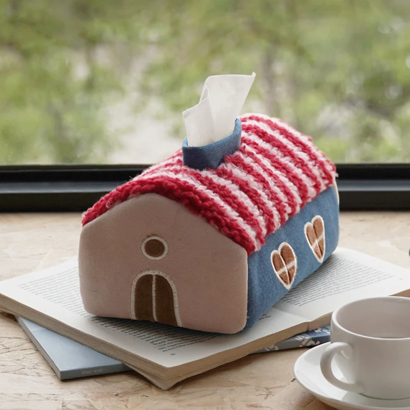 Handmade Cottage Tissue Box (3) Handmade Cottage Tissue Box