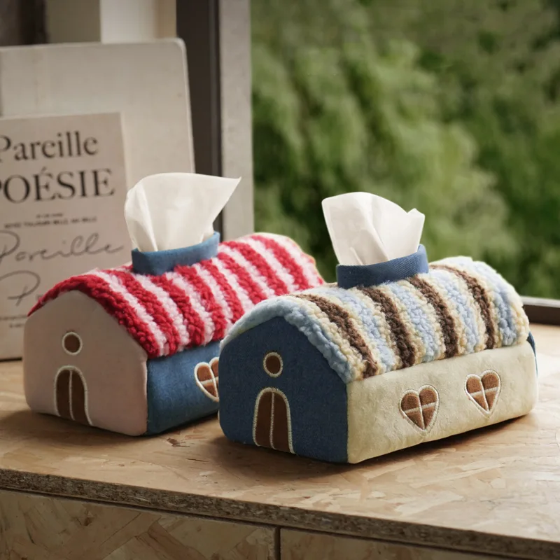 Handmade Cottage Tissue Box (7) Handmade Cottage Tissue Box
