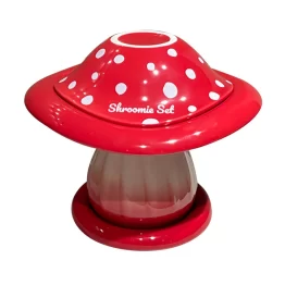 Stackable Ceramic Mushroom Tableware Set