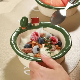 Forest & Cottage Ceramic Yogurt Bowl - 260ml